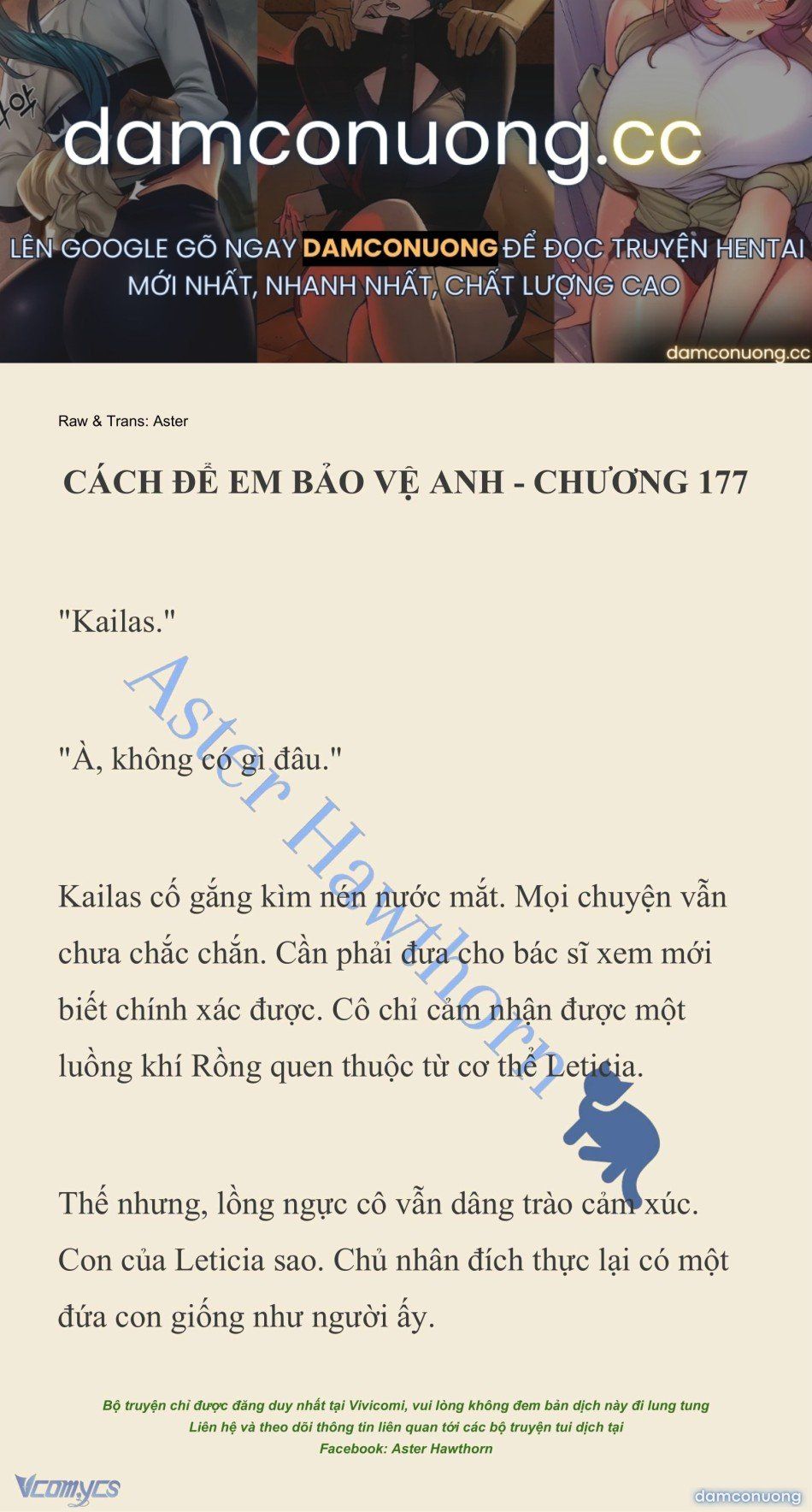 đọc truyện [novel] Cách Để Em Bảo Vệ Anh Chương 177 ảnh 2 tại Thiên Thai Truyện