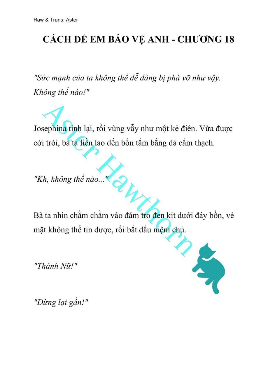đọc truyện [novel] Cách Để Em Bảo Vệ Anh Chương 18 ảnh 2 tại Giả Dược