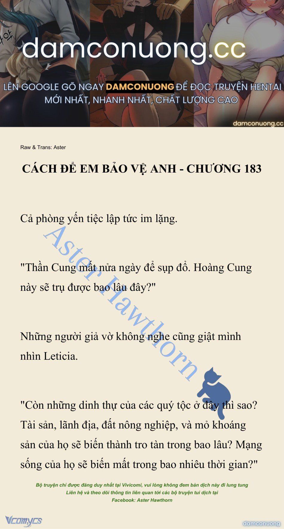 đọc truyện [novel] Cách Để Em Bảo Vệ Anh Chương 183 ảnh 2 tại Thiên Thai Truyện