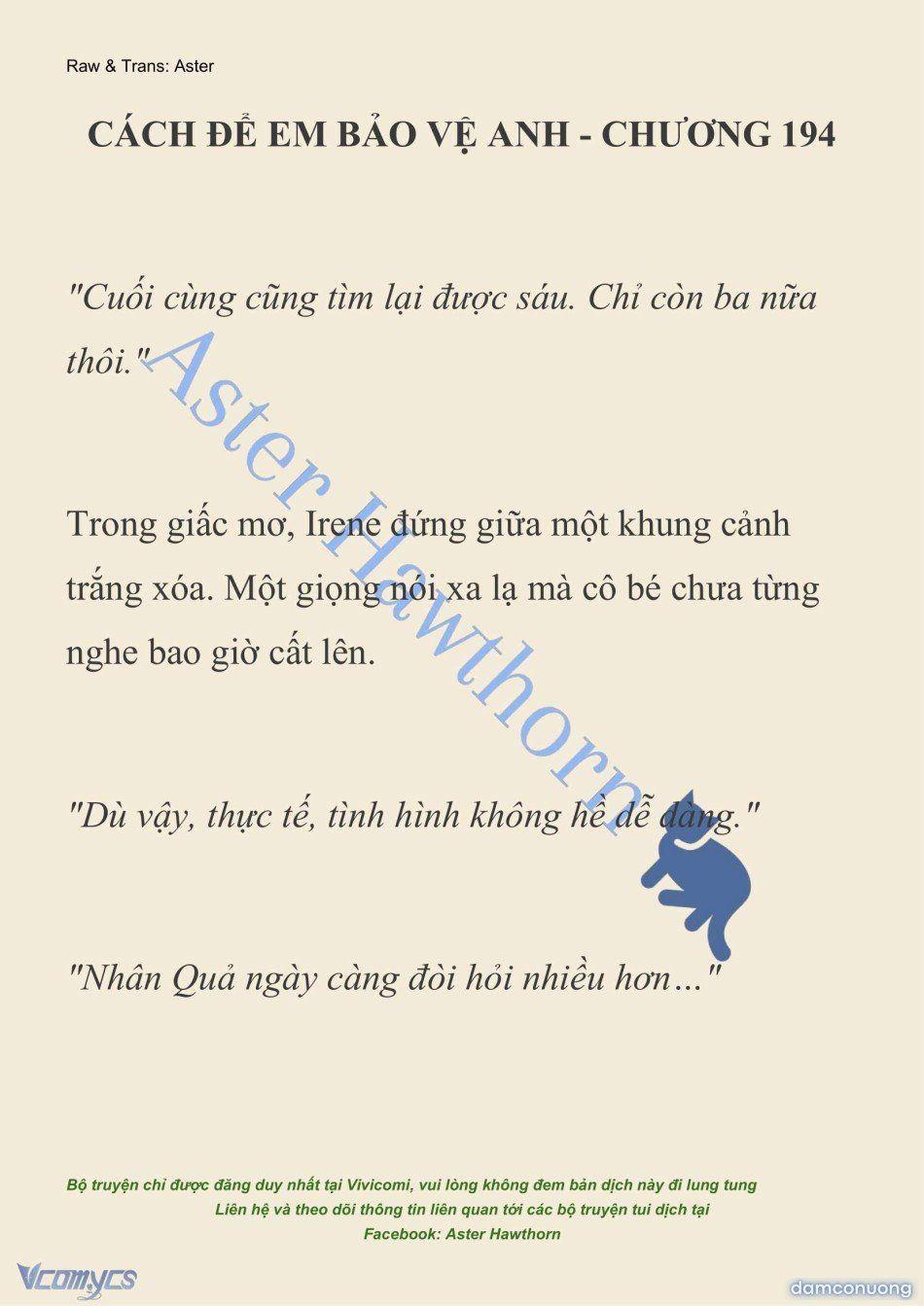 đọc truyện [novel] Cách Để Em Bảo Vệ Anh Chương 194 ảnh 3 tại Thiên Thai Truyện
