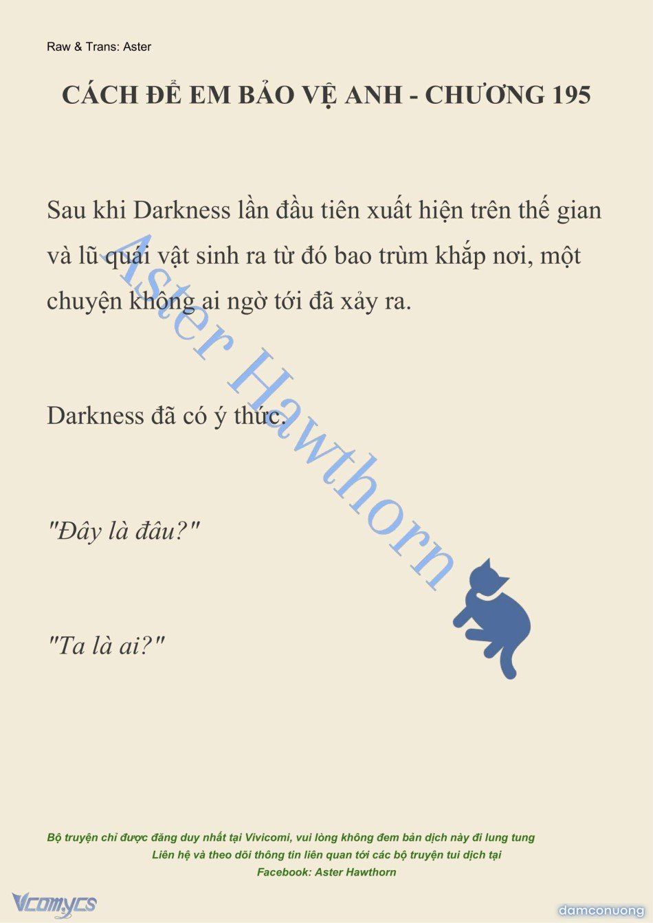 đọc truyện [novel] Cách Để Em Bảo Vệ Anh Chương 195 ảnh 3 tại Thiên Thai Truyện