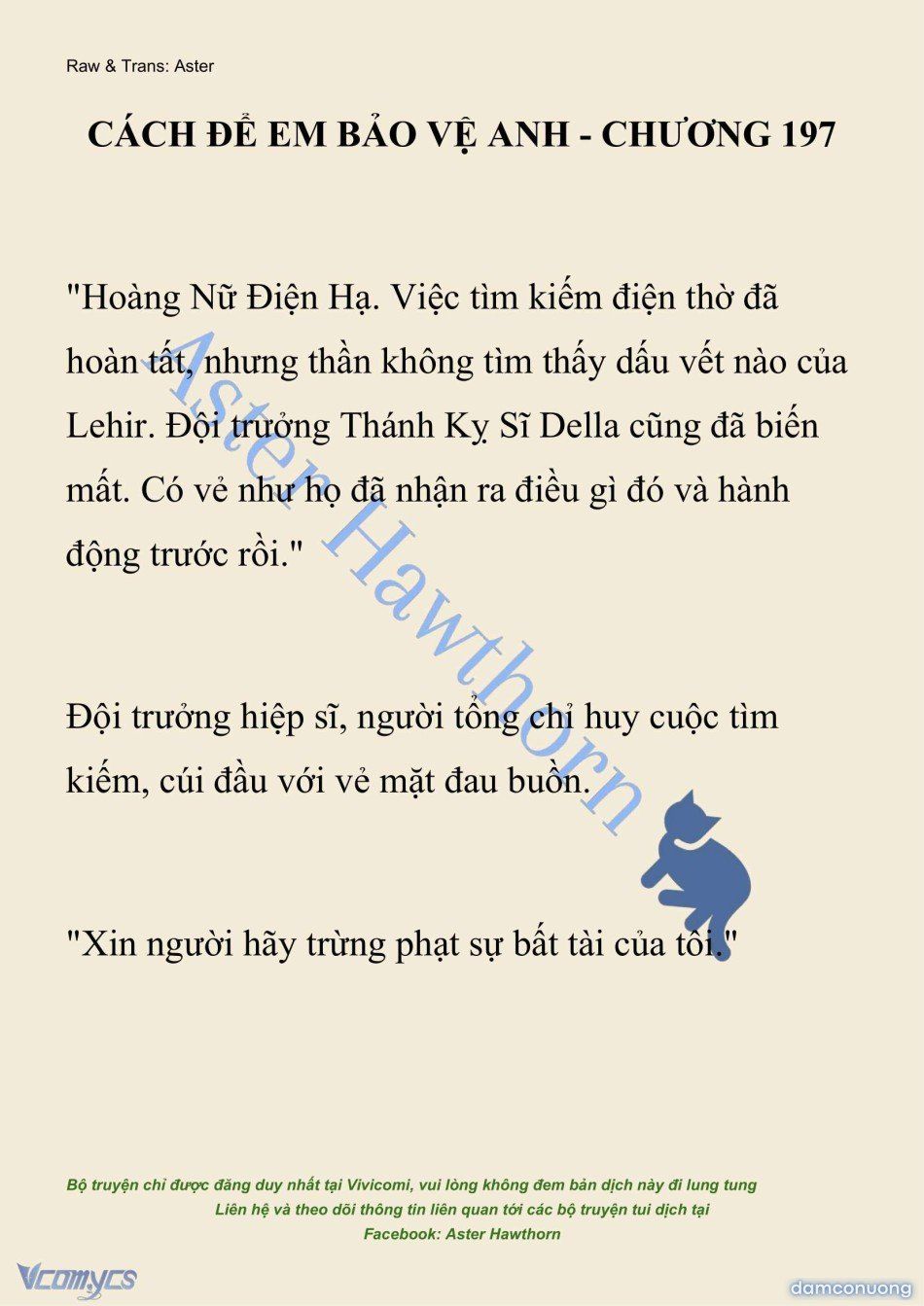 đọc truyện [novel] Cách Để Em Bảo Vệ Anh Chương 197 ảnh 3 tại Thiên Thai Truyện
