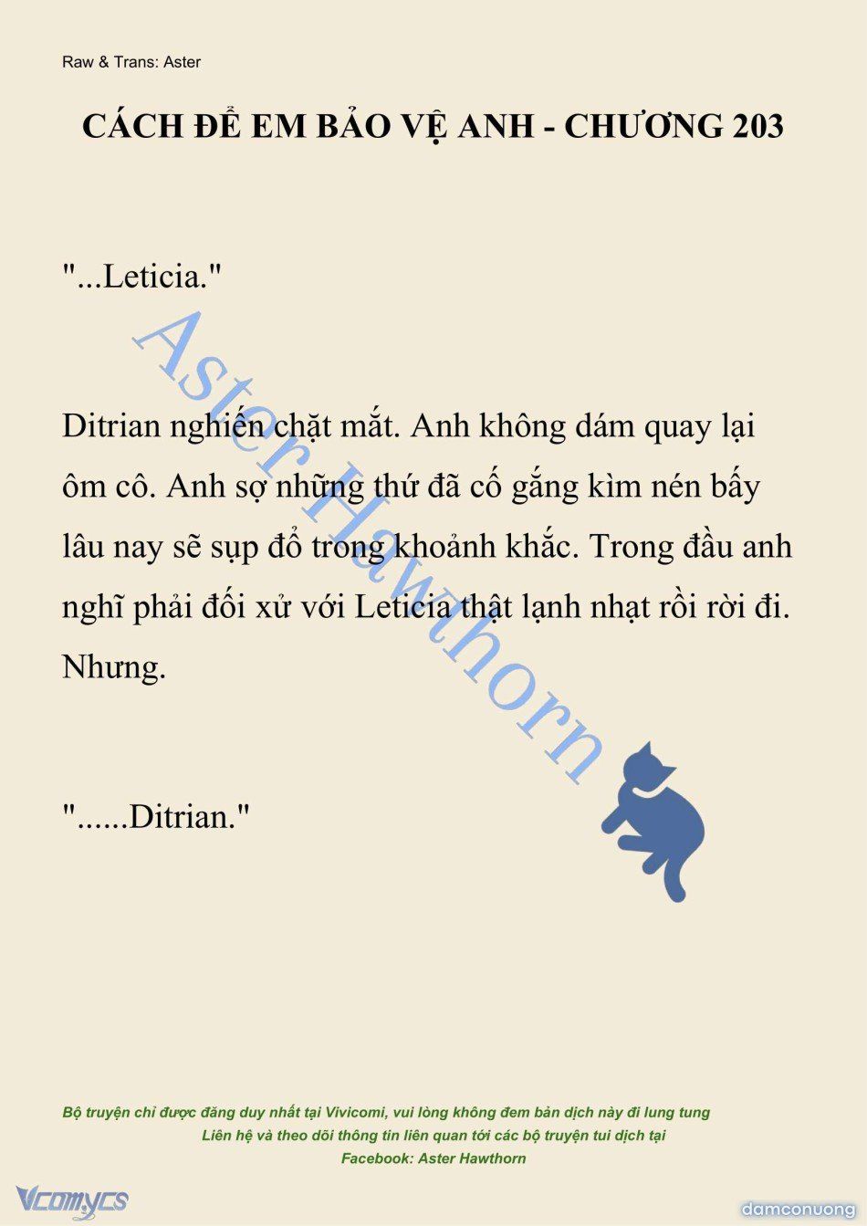 đọc truyện [novel] Cách Để Em Bảo Vệ Anh Chương 203 ảnh 3 tại Thiên Thai Truyện