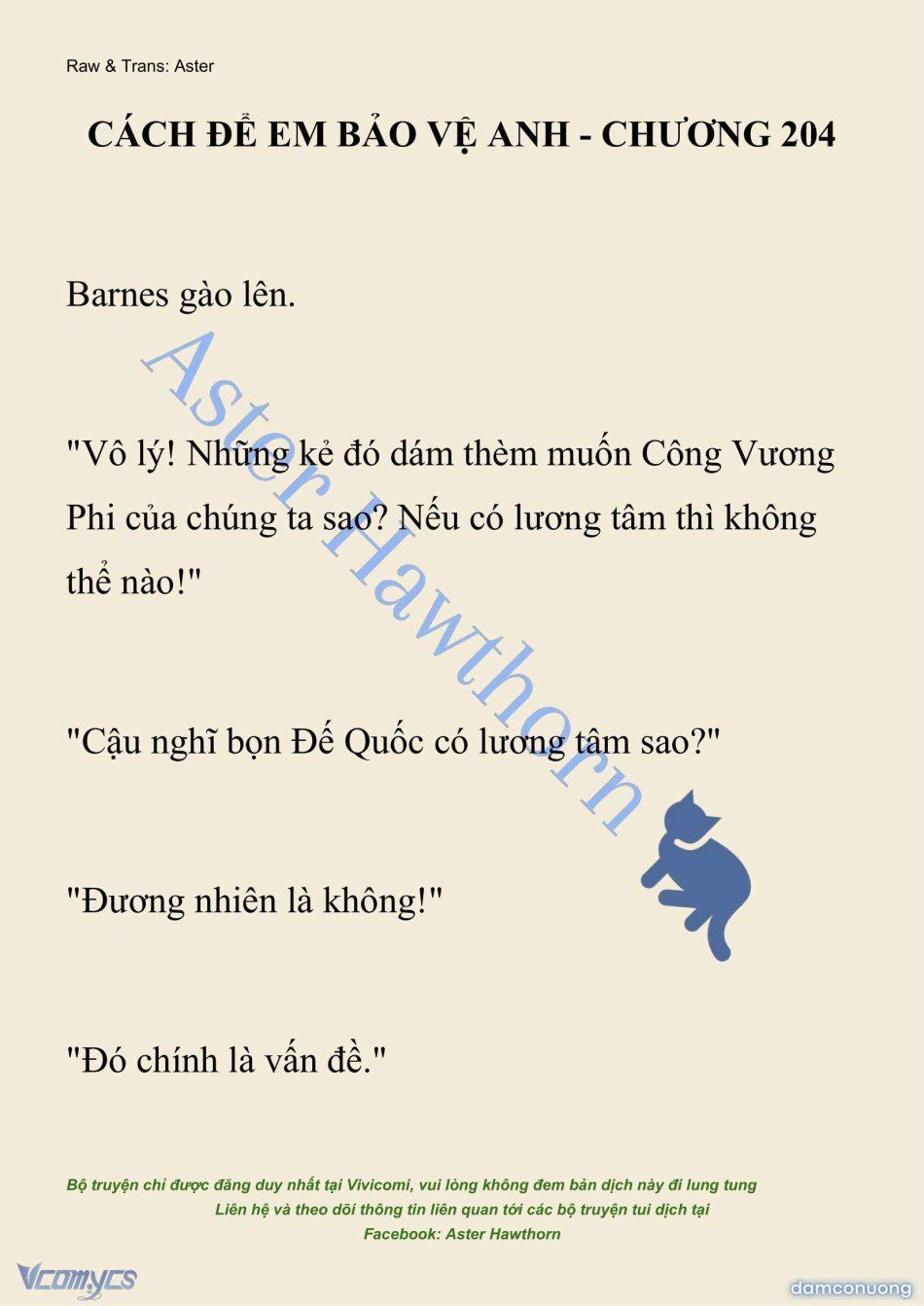 đọc truyện [novel] Cách Để Em Bảo Vệ Anh Chương 204 ảnh 3 tại Thiên Thai Truyện