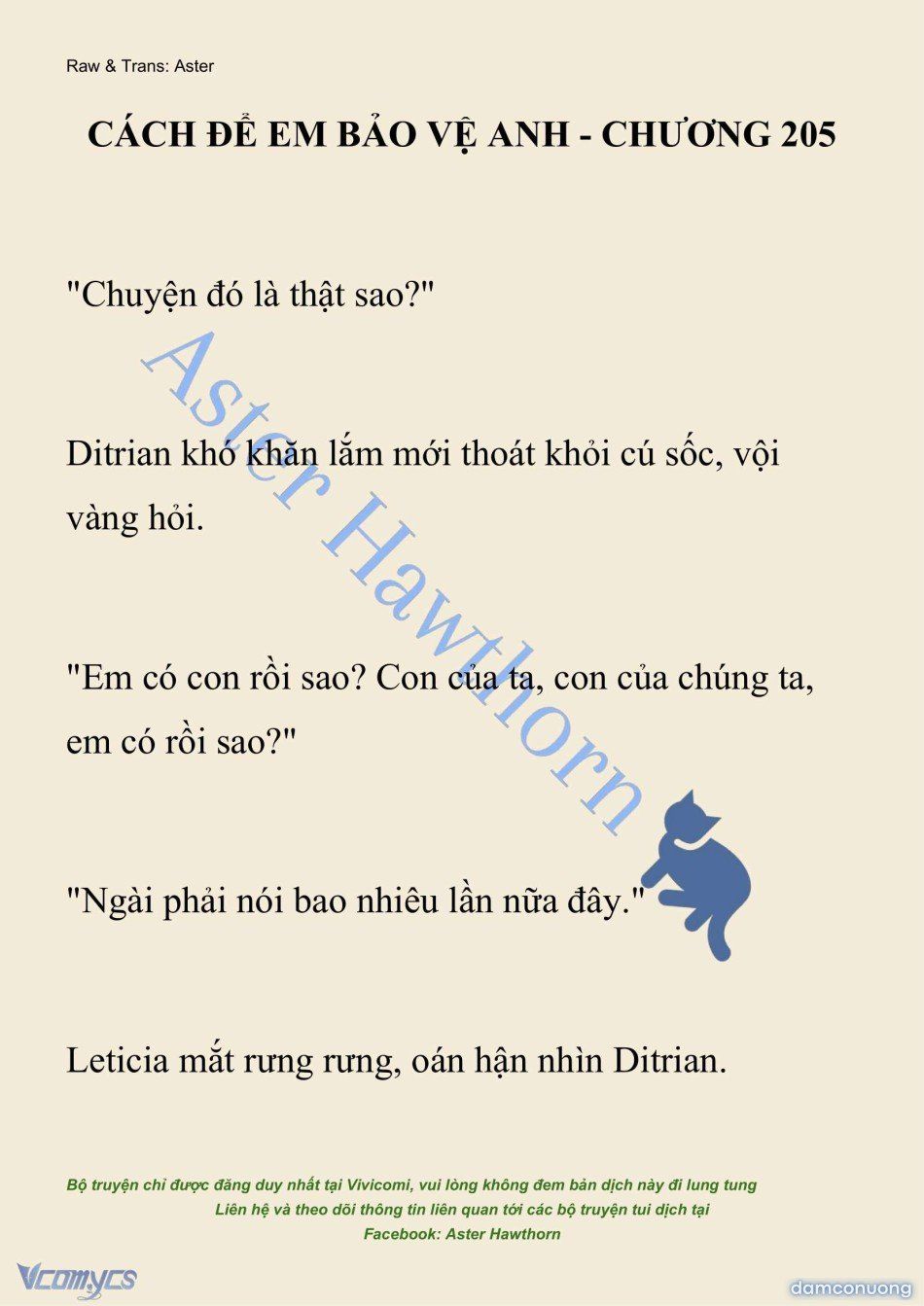 đọc truyện [novel] Cách Để Em Bảo Vệ Anh Chương 205 ảnh 3 tại Thiên Thai Truyện