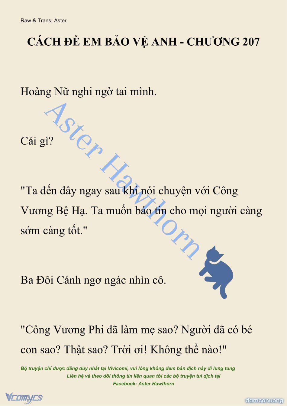 đọc truyện [novel] Cách Để Em Bảo Vệ Anh Chương 207 ảnh 3 tại Thiên Thai Truyện