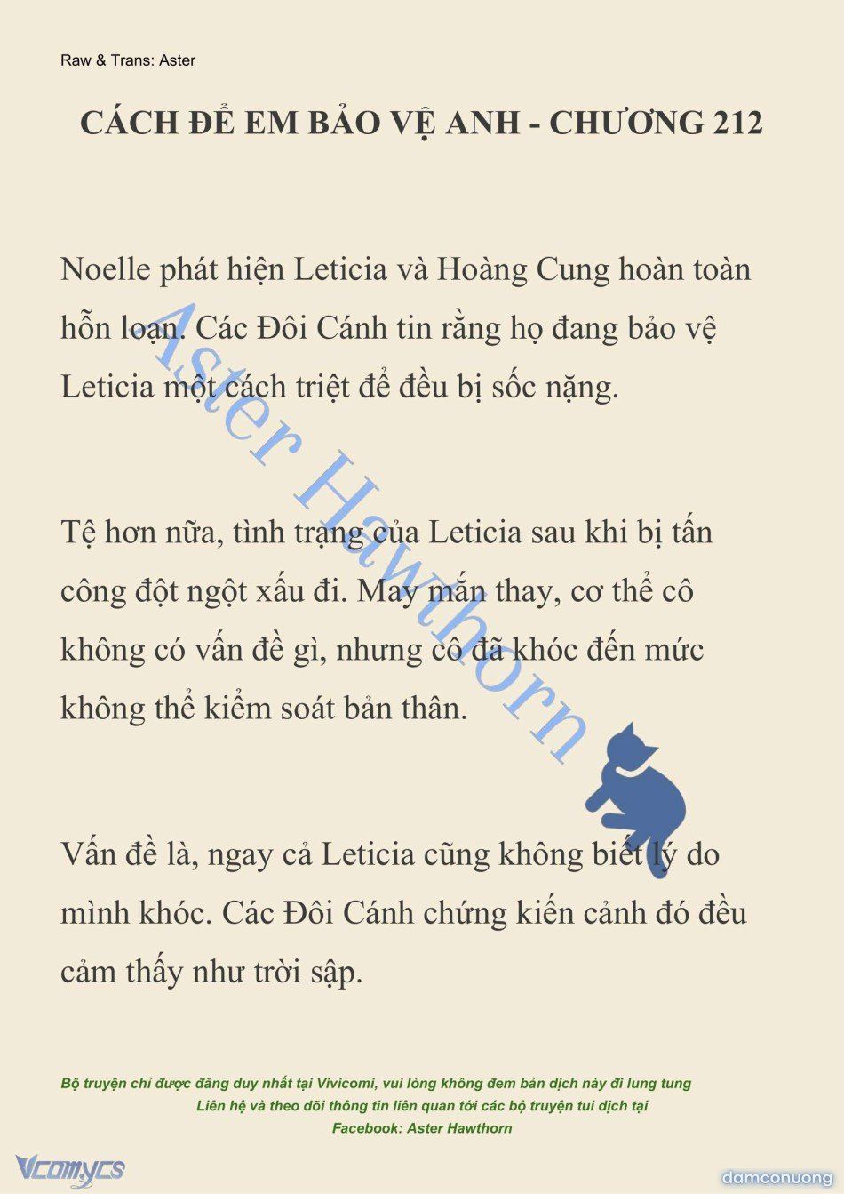 đọc truyện [novel] Cách Để Em Bảo Vệ Anh Chương 212 ảnh 3 tại Thiên Thai Truyện