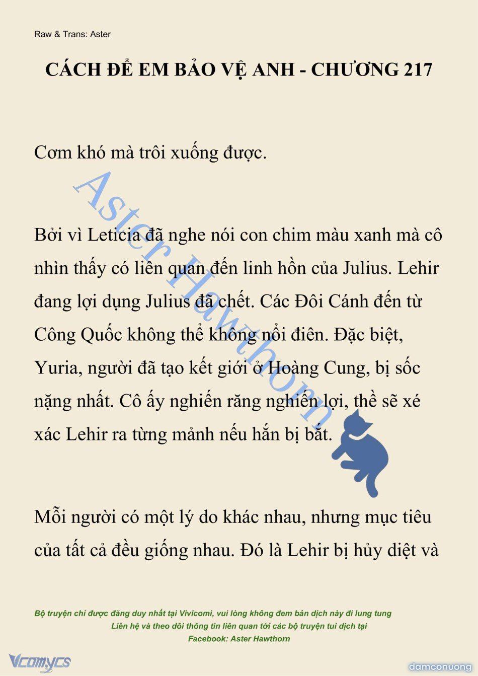 đọc truyện [novel] Cách Để Em Bảo Vệ Anh Chương 217 ảnh 3 tại Thiên Thai Truyện