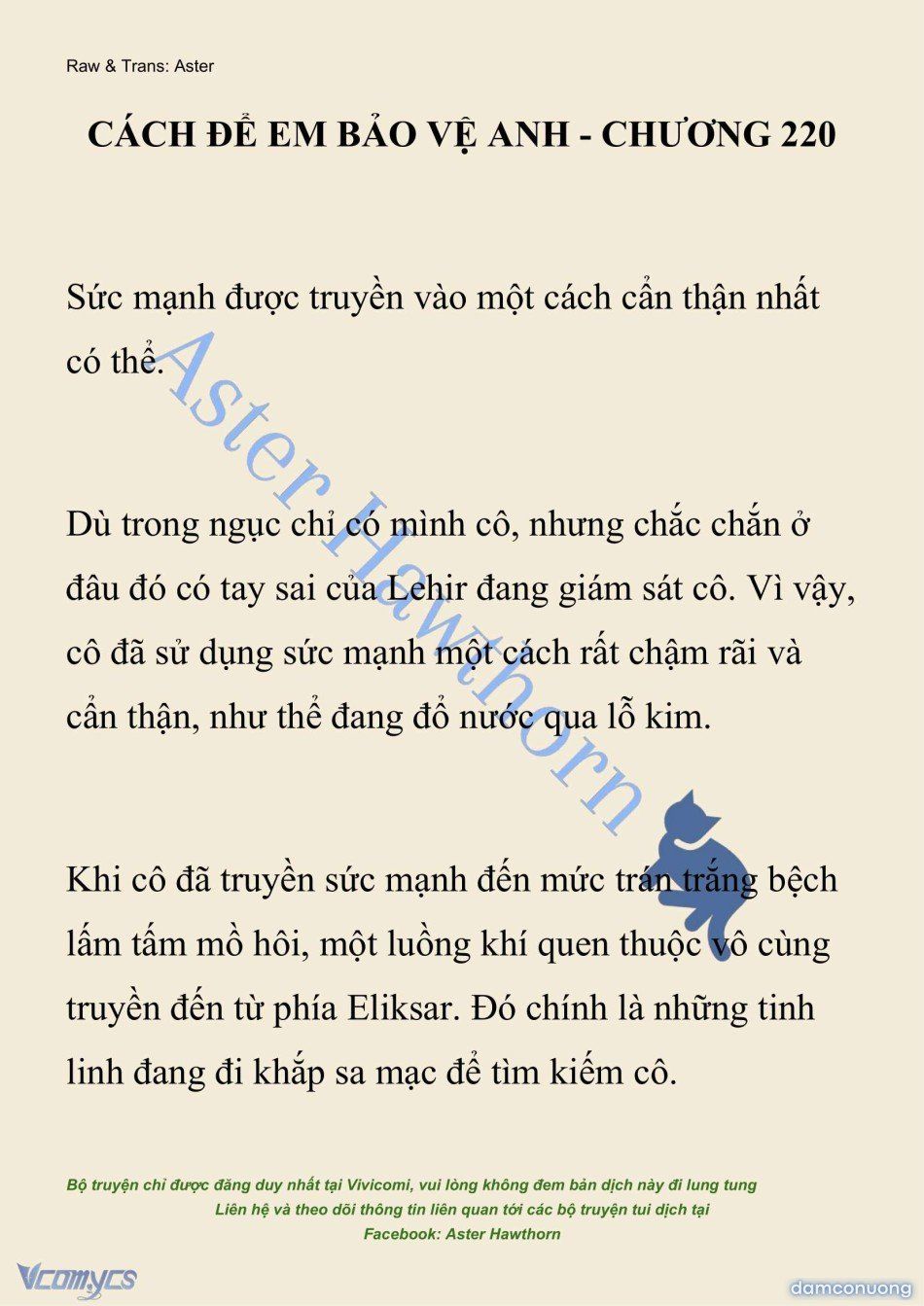 đọc truyện [novel] Cách Để Em Bảo Vệ Anh Chương 220 ảnh 3 tại Thiên Thai Truyện
