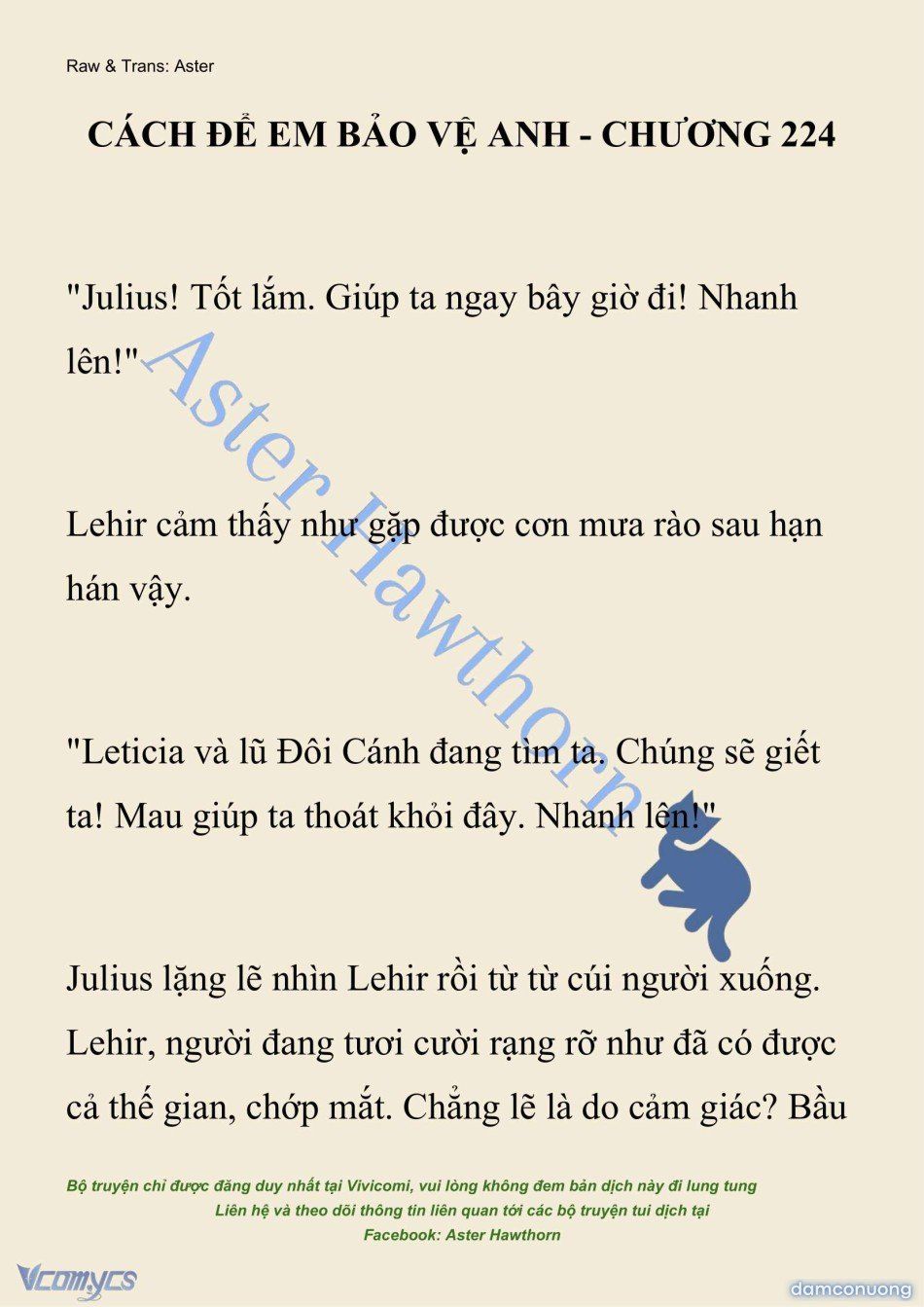 đọc truyện [novel] Cách Để Em Bảo Vệ Anh Chương 224 ảnh 3 tại Thiên Thai Truyện