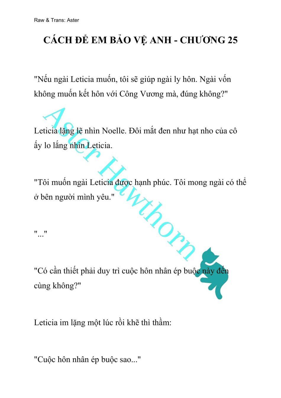 đọc truyện [novel] Cách Để Em Bảo Vệ Anh Chương 25 ảnh 2 tại Thiên Thai Truyện