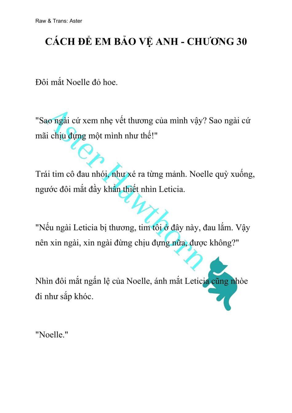 đọc truyện [novel] Cách Để Em Bảo Vệ Anh Chương 30 ảnh 2 tại Thiên Thai Truyện