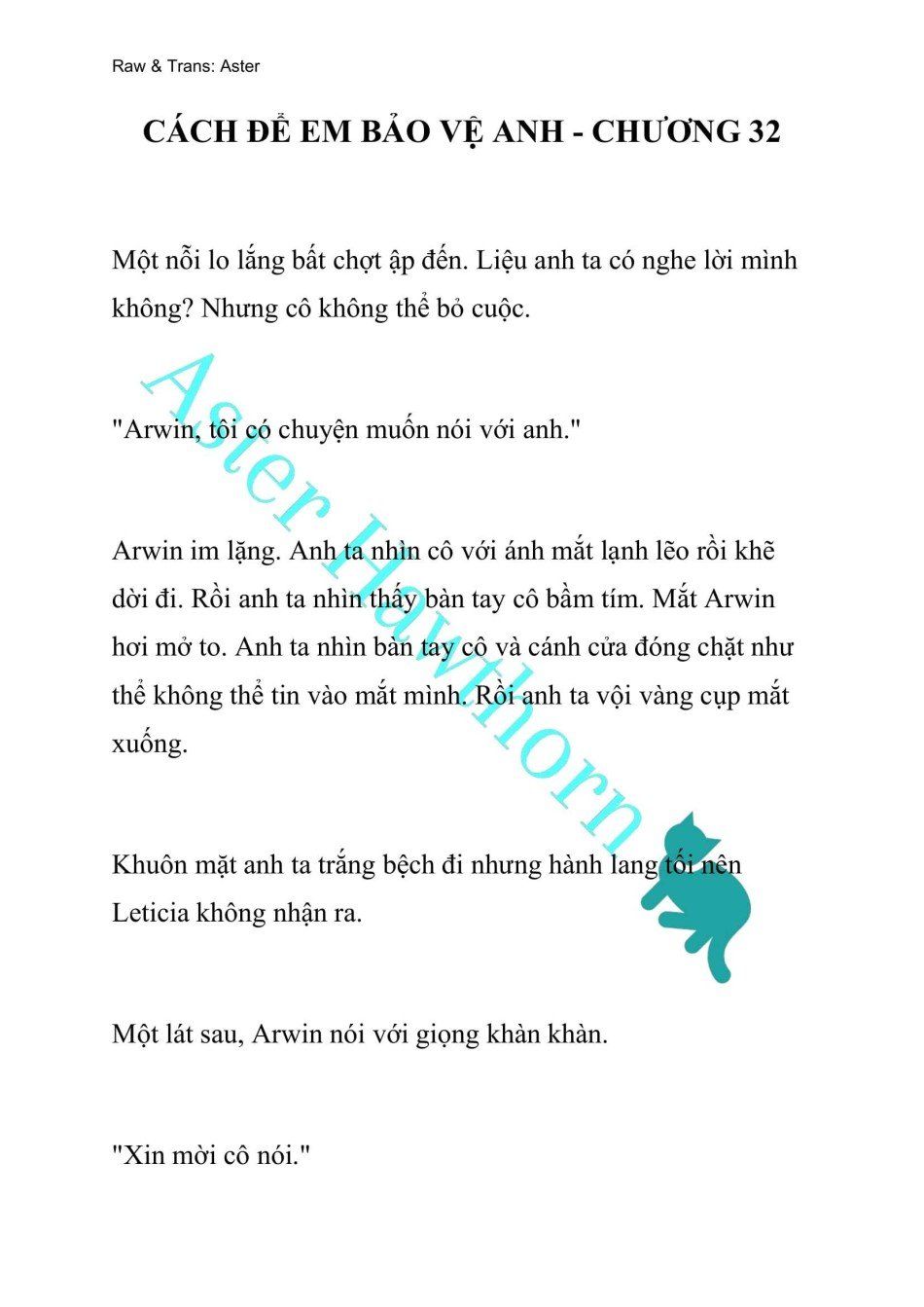 đọc truyện [novel] Cách Để Em Bảo Vệ Anh Chương 32 ảnh 2 tại Thiên Thai Truyện