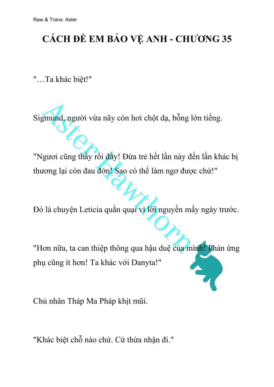 đọc truyện [novel] Cách Để Em Bảo Vệ Anh Chương 35 ảnh 2 tại Thiên Thai Truyện