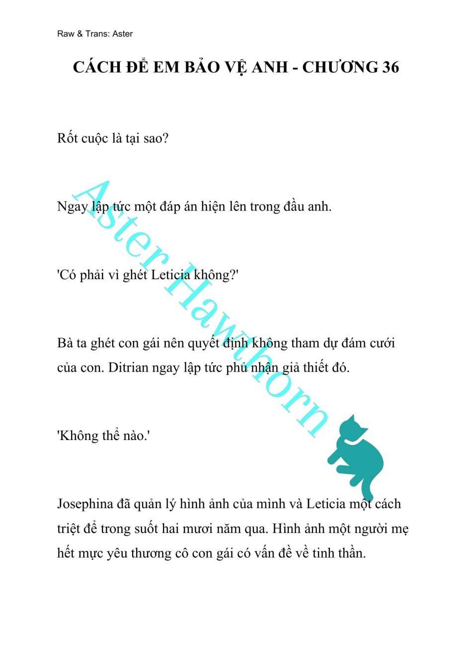 đọc truyện [novel] Cách Để Em Bảo Vệ Anh Chương 36 ảnh 2 tại Thiên Thai Truyện