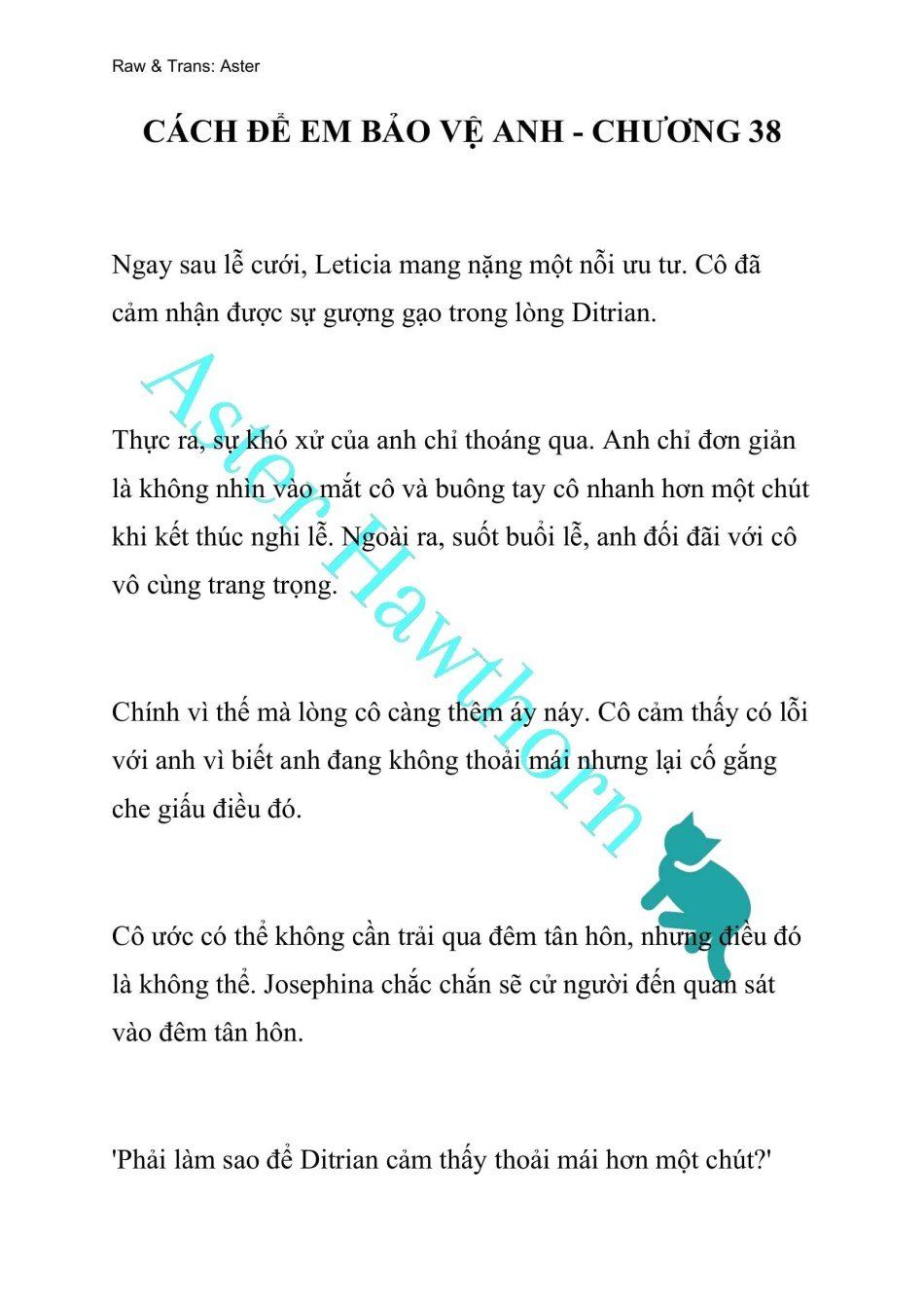 đọc truyện [novel] Cách Để Em Bảo Vệ Anh Chương 38 ảnh 2 tại Thiên Thai Truyện