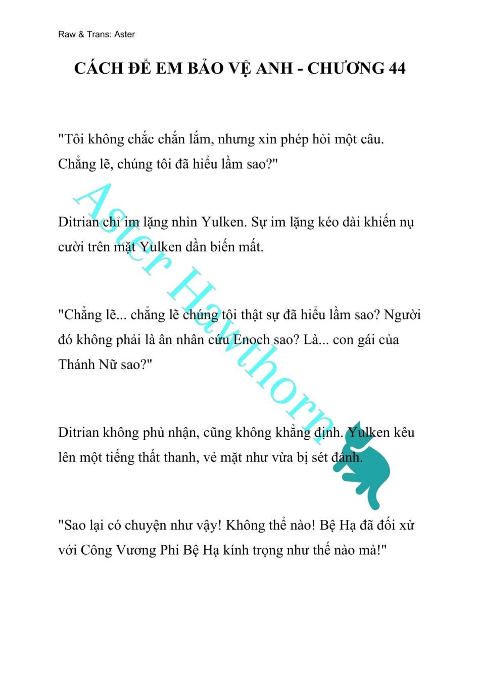 đọc truyện [novel] Cách Để Em Bảo Vệ Anh Chương 44 ảnh 2 tại Thiên Thai Truyện