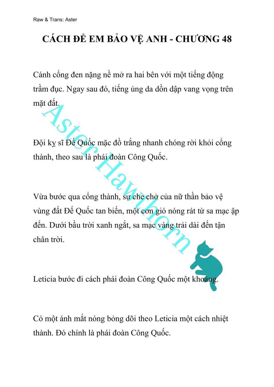 đọc truyện [novel] Cách Để Em Bảo Vệ Anh Chương 48 ảnh 2 tại Thiên Thai Truyện