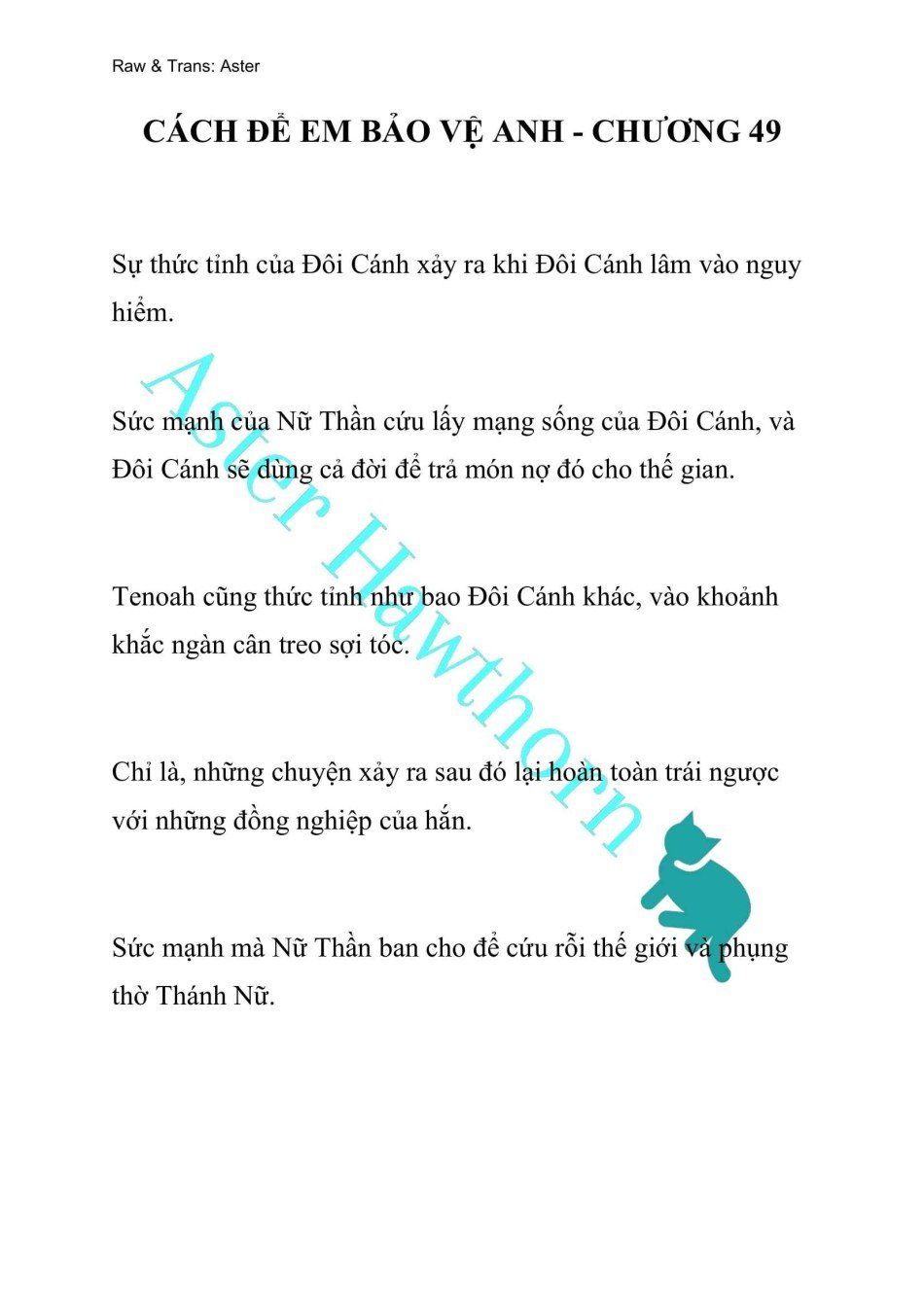 đọc truyện [novel] Cách Để Em Bảo Vệ Anh Chương 49 ảnh 2 tại Thiên Thai Truyện