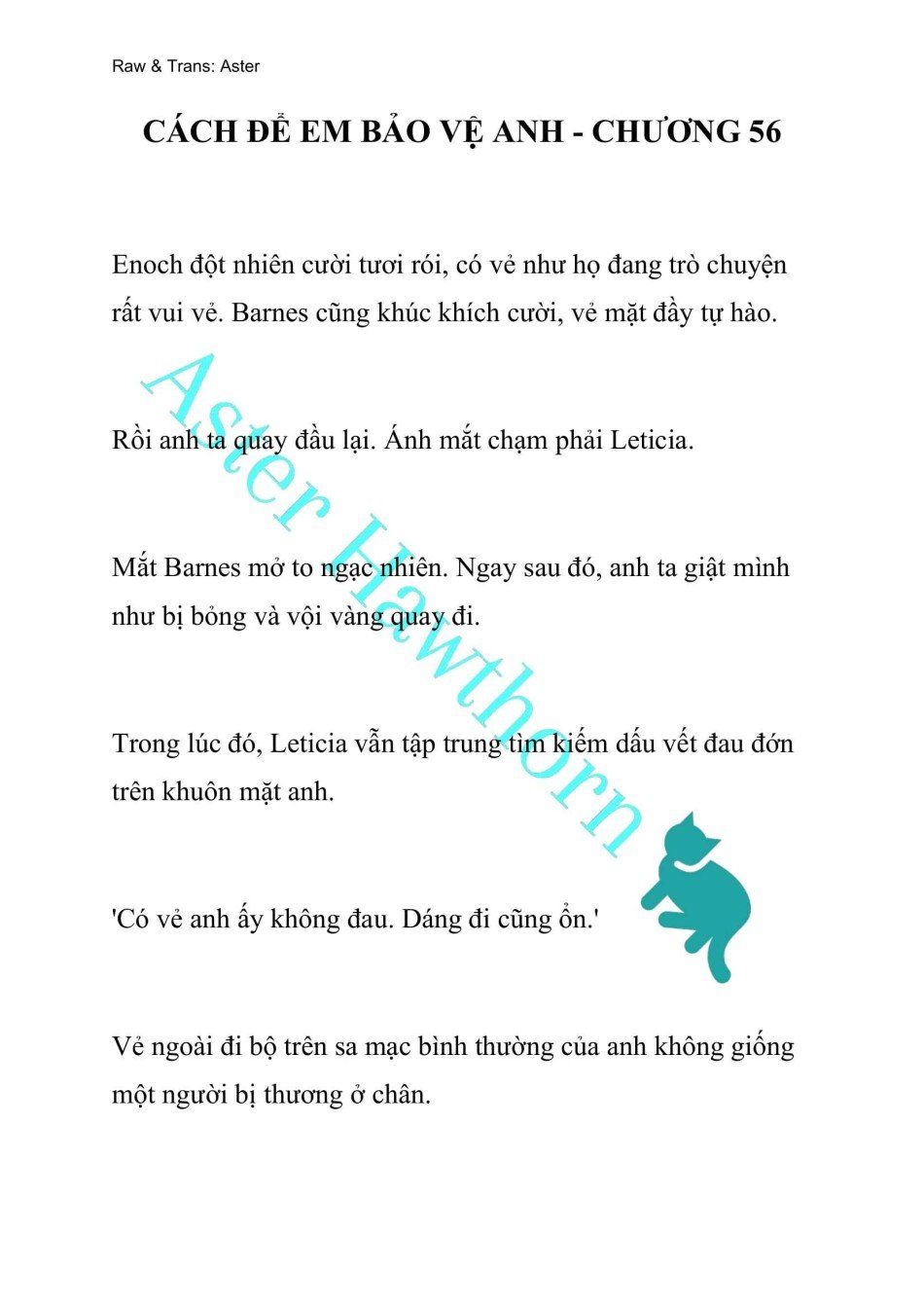 đọc truyện [novel] Cách Để Em Bảo Vệ Anh Chương 56 ảnh 2 tại Thiên Thai Truyện