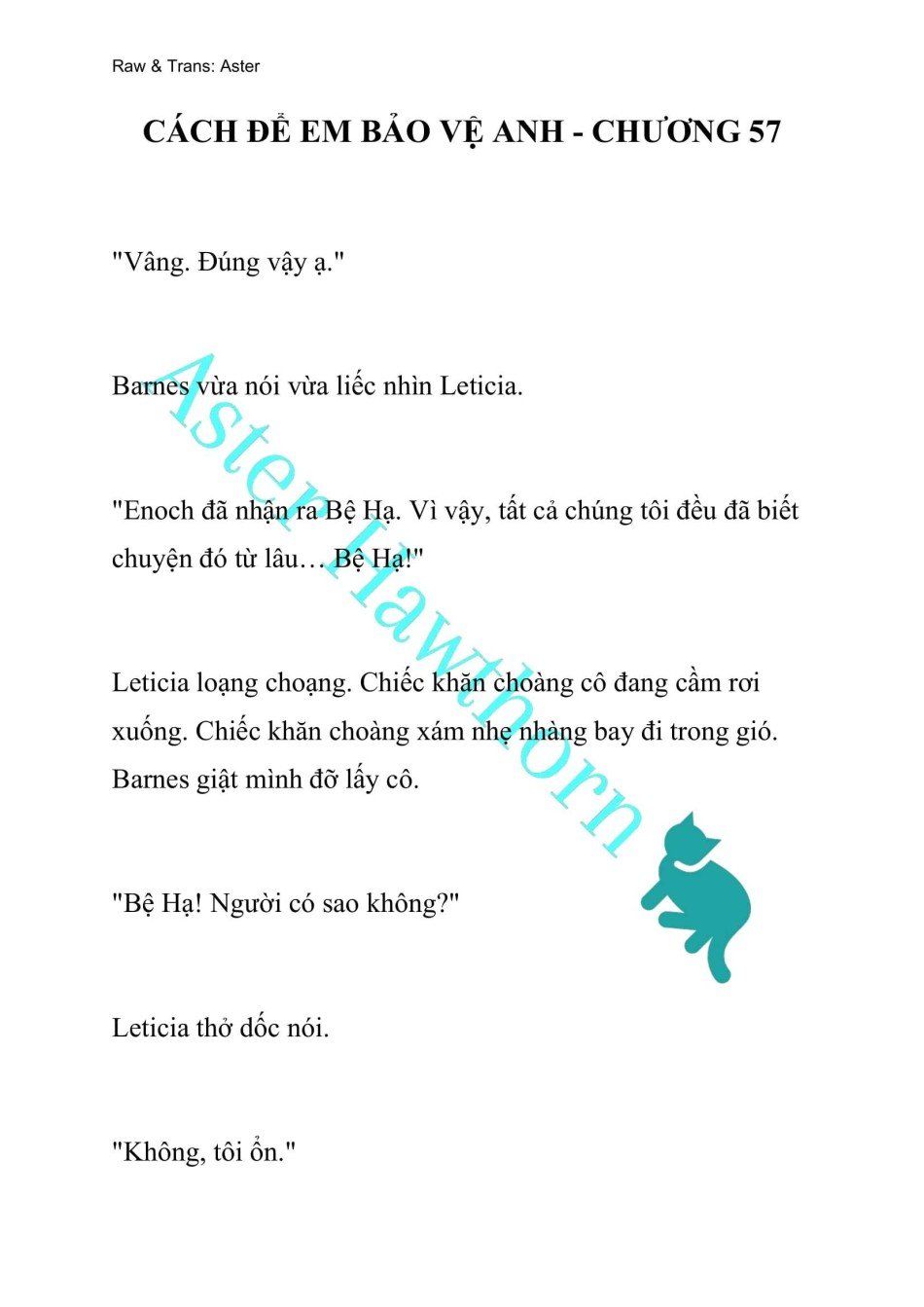 đọc truyện [novel] Cách Để Em Bảo Vệ Anh Chương 57 ảnh 2 tại Thiên Thai Truyện