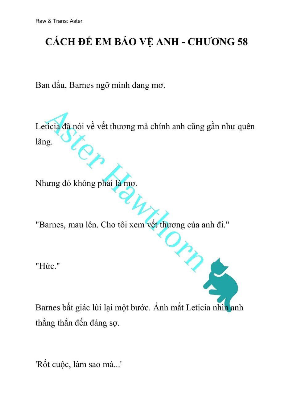 đọc truyện [novel] Cách Để Em Bảo Vệ Anh Chương 58 ảnh 2 tại Thiên Thai Truyện