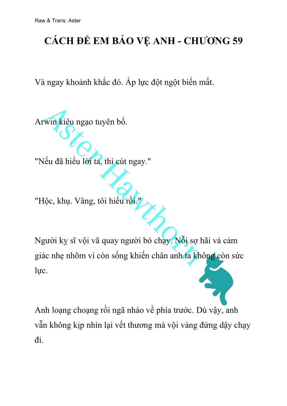 đọc truyện [novel] Cách Để Em Bảo Vệ Anh Chương 59 ảnh 2 tại Thiên Thai Truyện