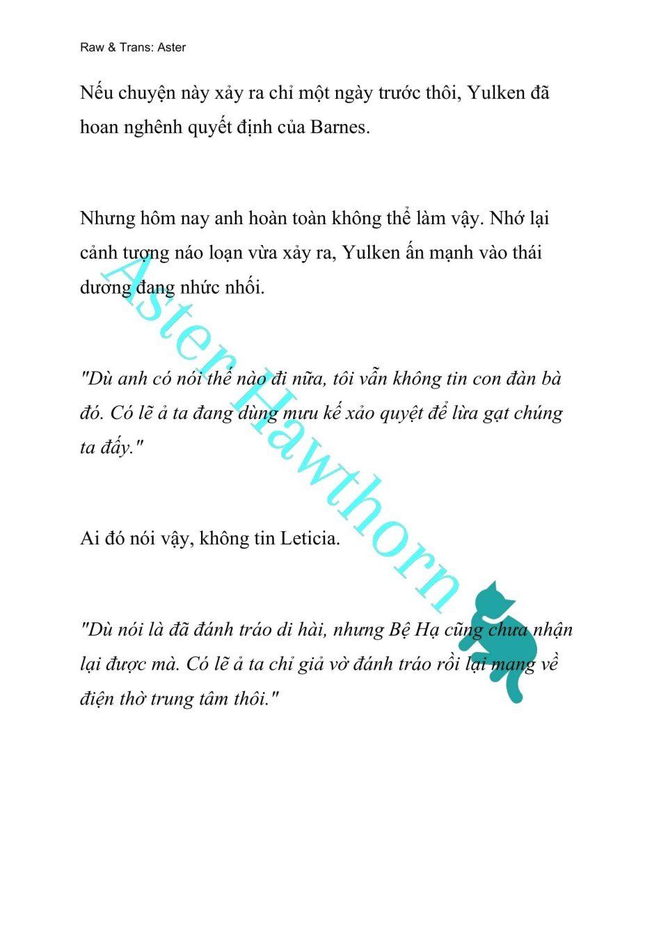 đọc truyện [novel] Cách Để Em Bảo Vệ Anh Chương 65 ảnh 9 tại Thiên Thai Truyện