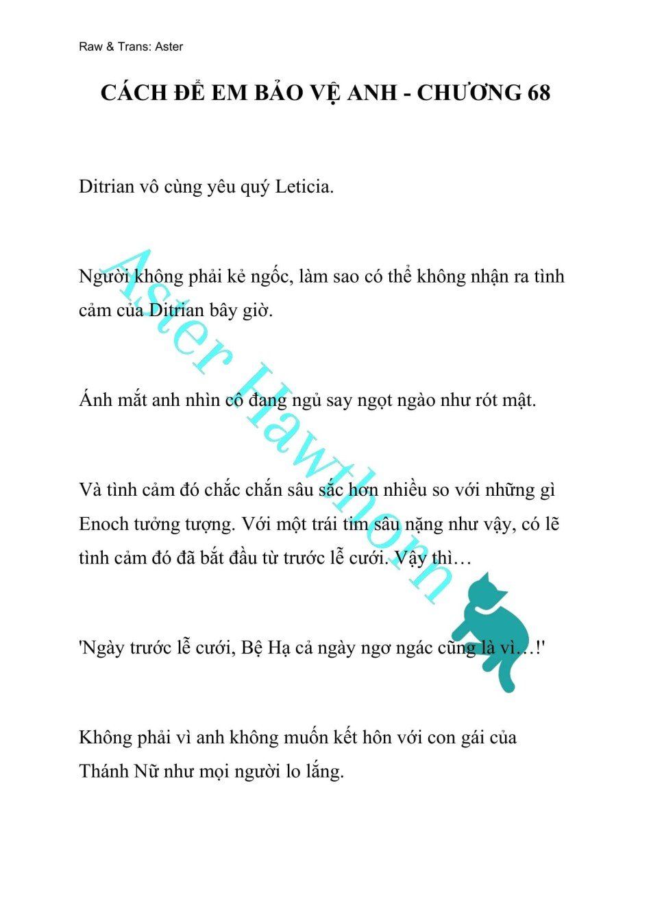 đọc truyện [novel] Cách Để Em Bảo Vệ Anh Chương 68 ảnh 2 tại Thiên Thai Truyện
