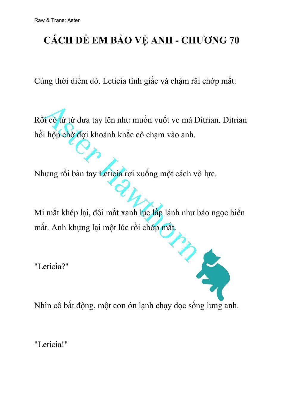 đọc truyện [novel] Cách Để Em Bảo Vệ Anh Chương 70 ảnh 2 tại Thiên Thai Truyện
