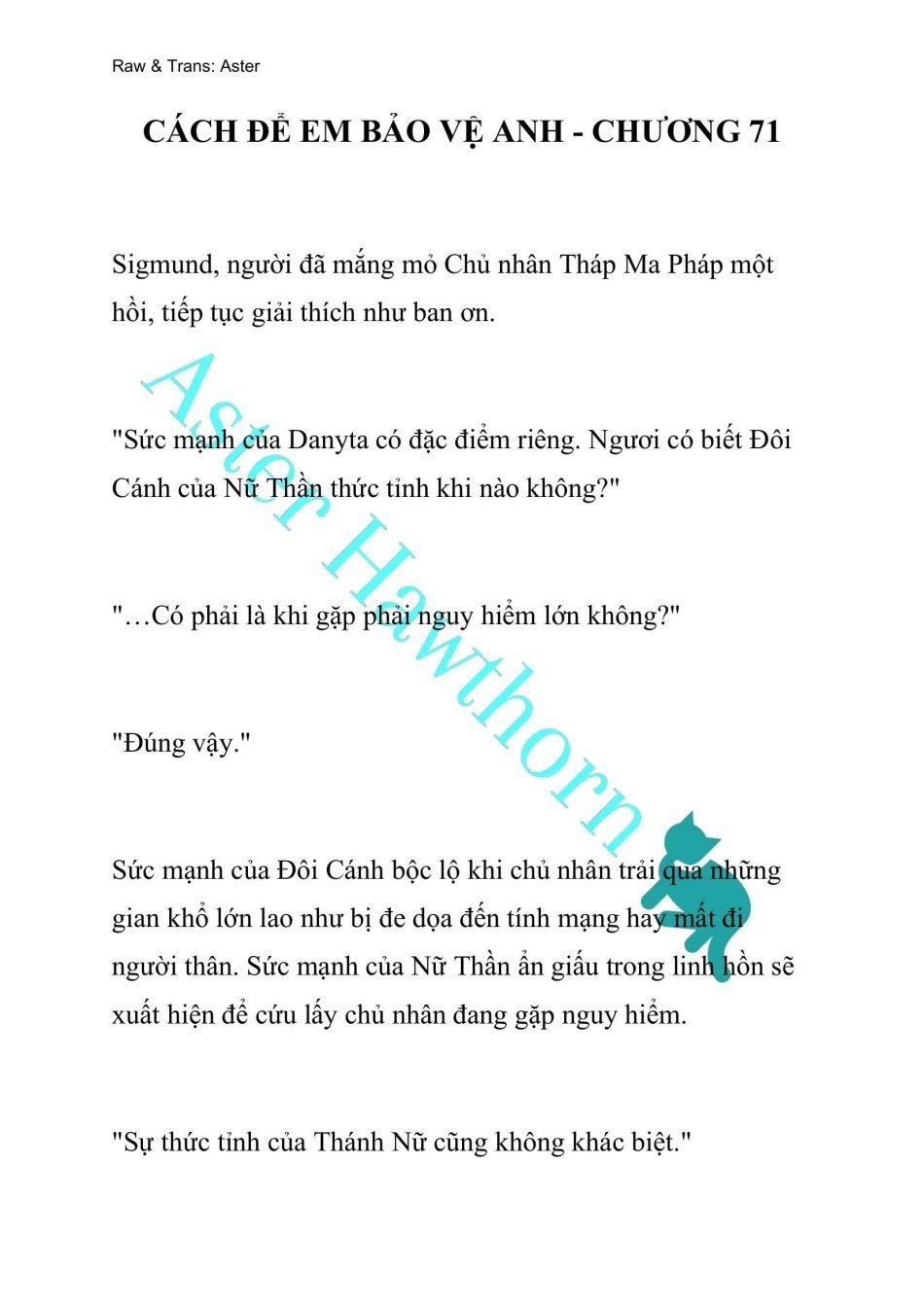 đọc truyện [novel] Cách Để Em Bảo Vệ Anh Chương 71 ảnh 2 tại Giả Dược