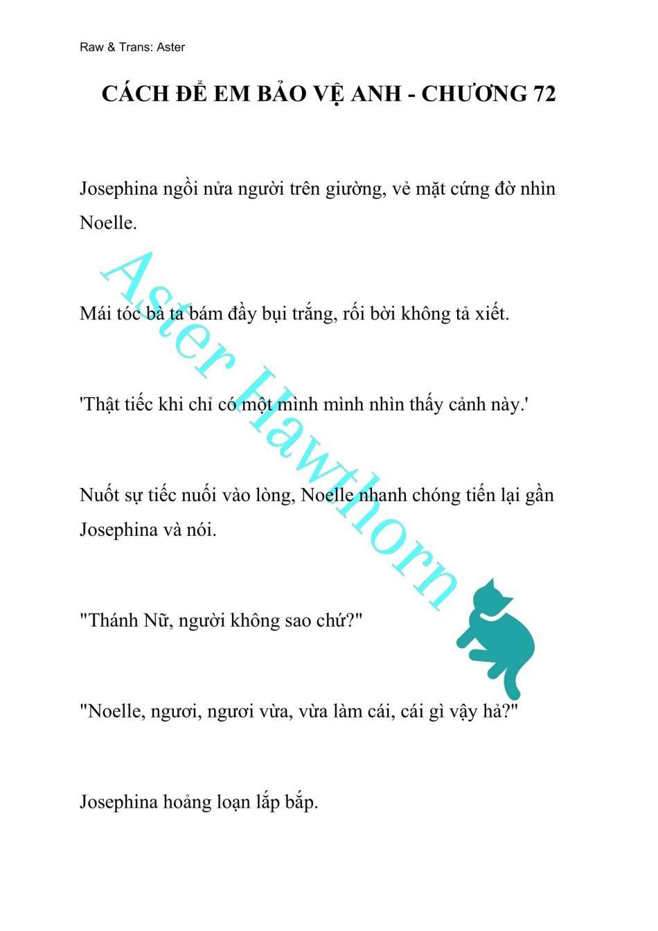 đọc truyện [novel] Cách Để Em Bảo Vệ Anh Chương 72 ảnh 2 tại Giả Dược