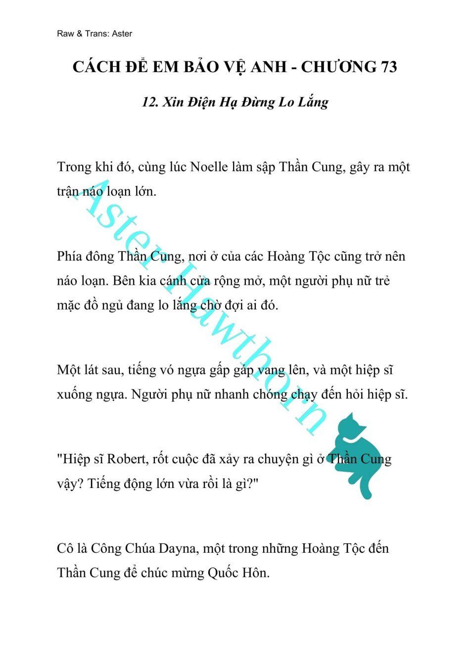đọc truyện [novel] Cách Để Em Bảo Vệ Anh Chương 73 ảnh 2 tại Giả Dược