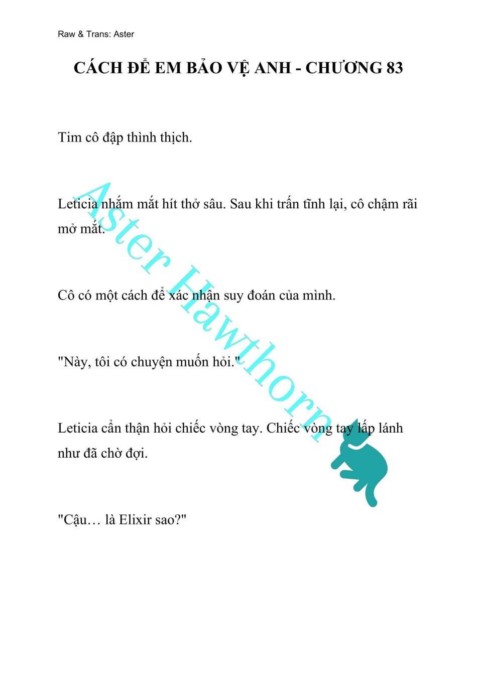 đọc truyện [novel] Cách Để Em Bảo Vệ Anh Chương 83 ảnh 2 tại Giả Dược