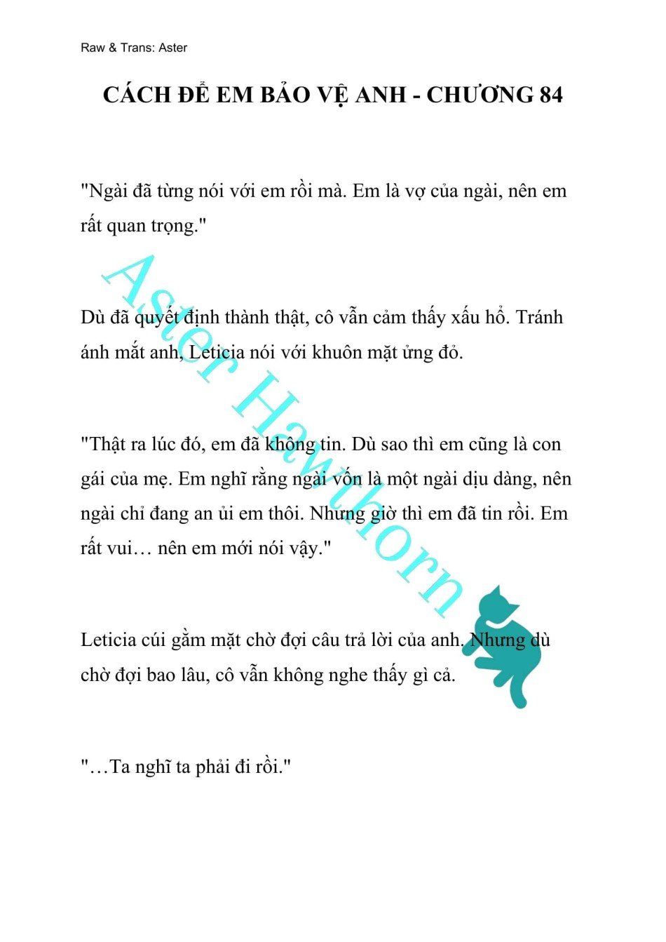 đọc truyện [novel] Cách Để Em Bảo Vệ Anh Chương 84 ảnh 2 tại Giả Dược