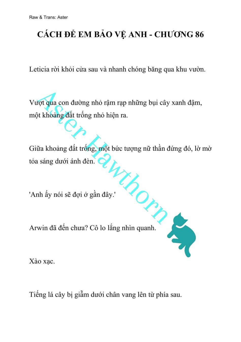 đọc truyện [novel] Cách Để Em Bảo Vệ Anh Chương 86 ảnh 2 tại Giả Dược