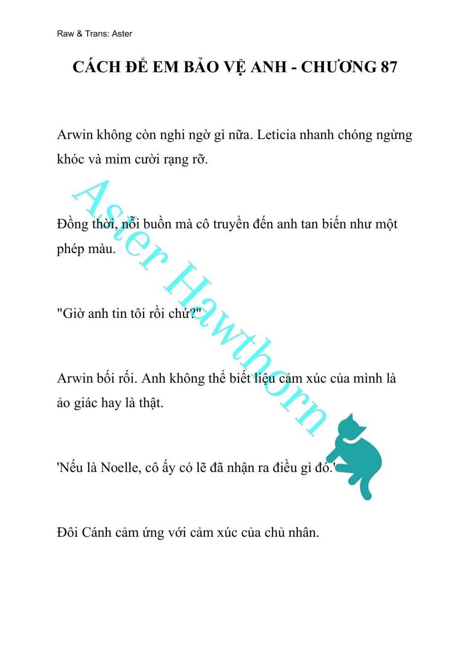 đọc truyện [novel] Cách Để Em Bảo Vệ Anh Chương 87 ảnh 2 tại Giả Dược