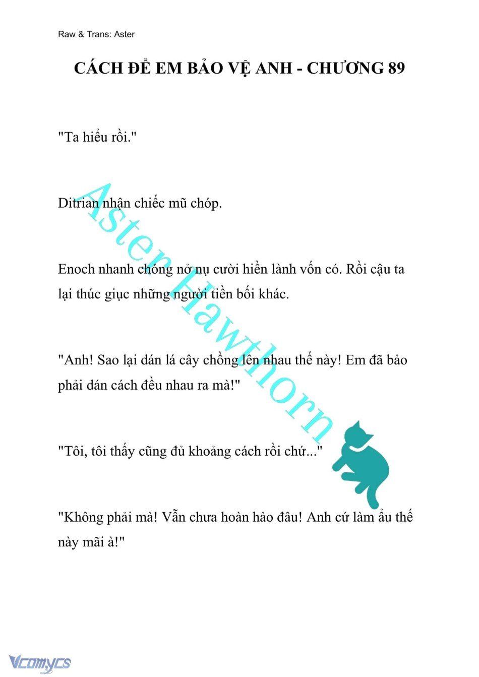 đọc truyện [novel] Cách Để Em Bảo Vệ Anh Chương 89 ảnh 2 tại Truyện Dạ Ký