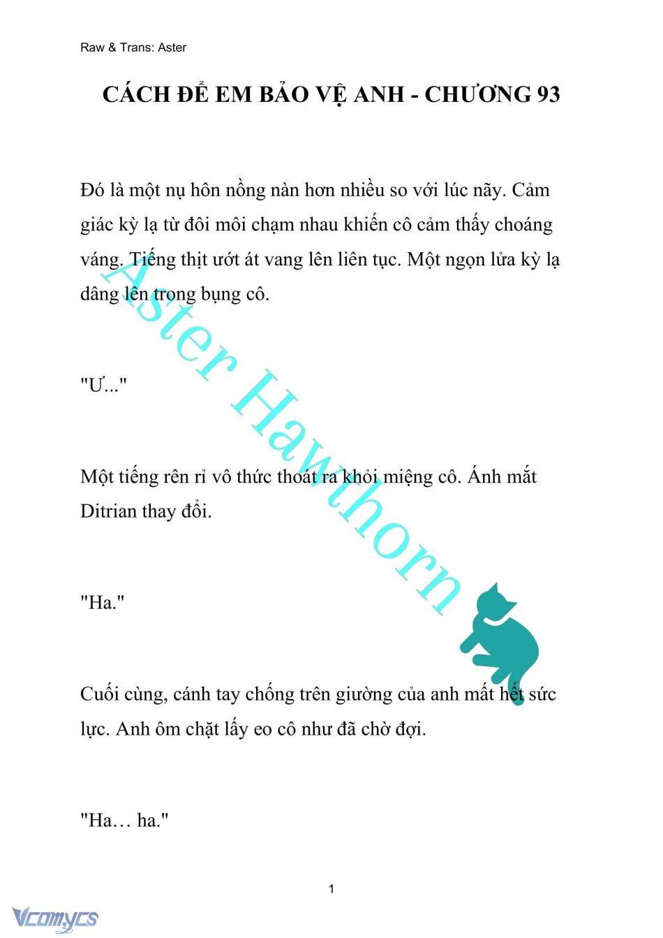 đọc truyện [novel] Cách Để Em Bảo Vệ Anh Chương 93 ảnh 2 tại Truyện Dạ Ký