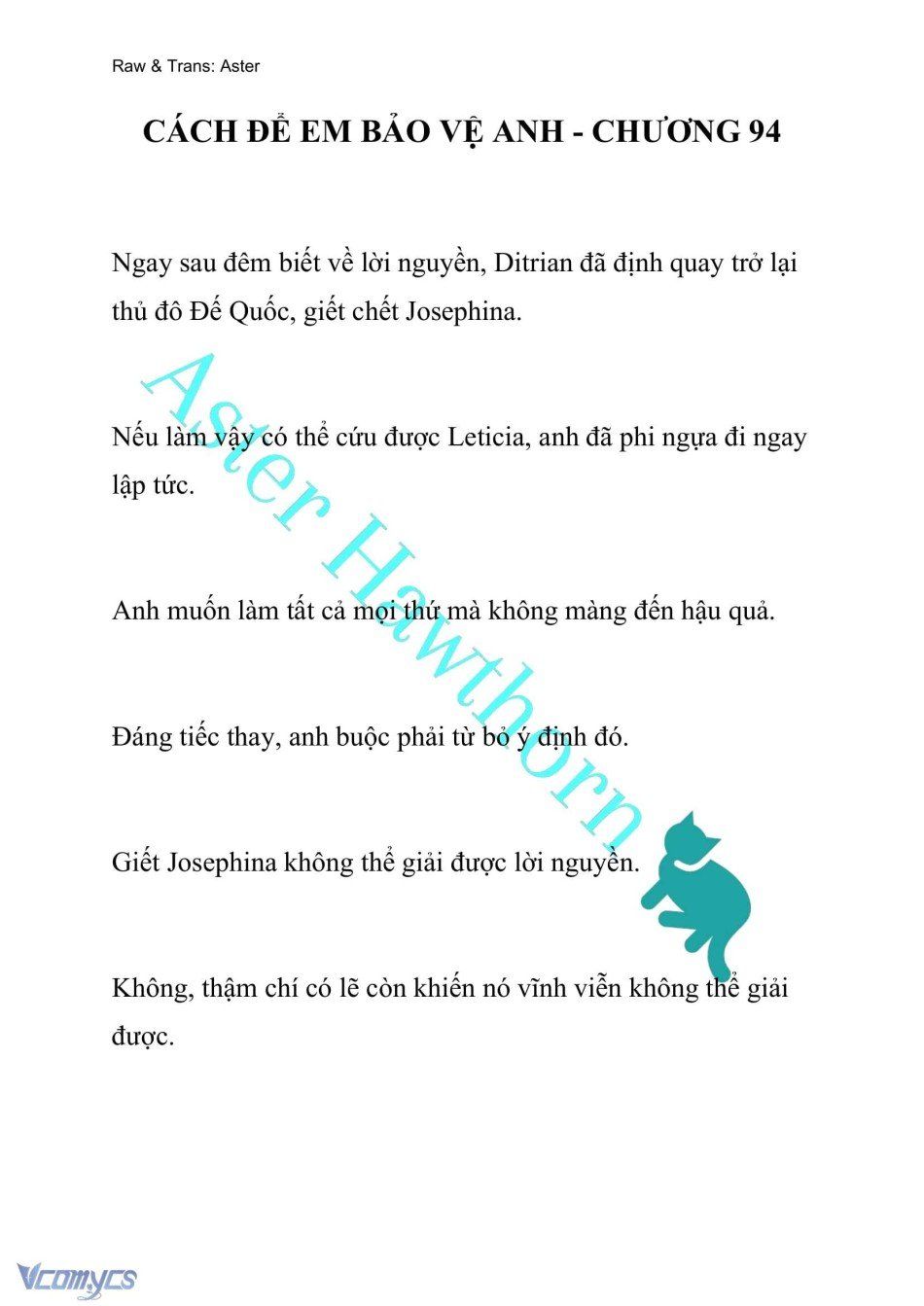 đọc truyện [novel] Cách Để Em Bảo Vệ Anh Chương 94 ảnh 2 tại Truyện Dạ Ký