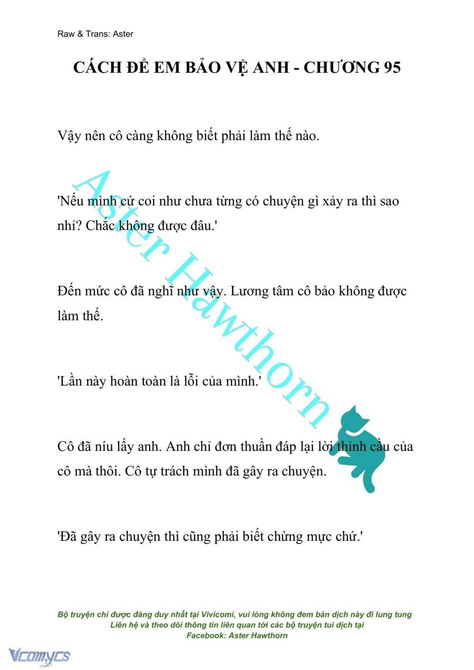 đọc truyện [novel] Cách Để Em Bảo Vệ Anh Chương 95 ảnh 2 tại Truyện Dạ Ký