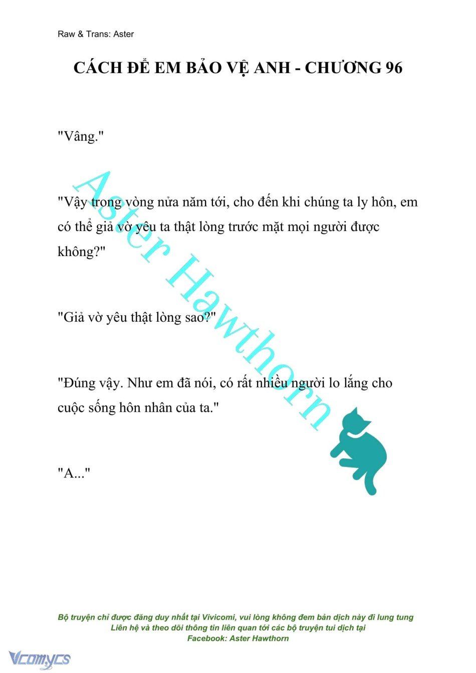 đọc truyện [novel] Cách Để Em Bảo Vệ Anh Chương 96 ảnh 2 tại Truyện Dạ Ký