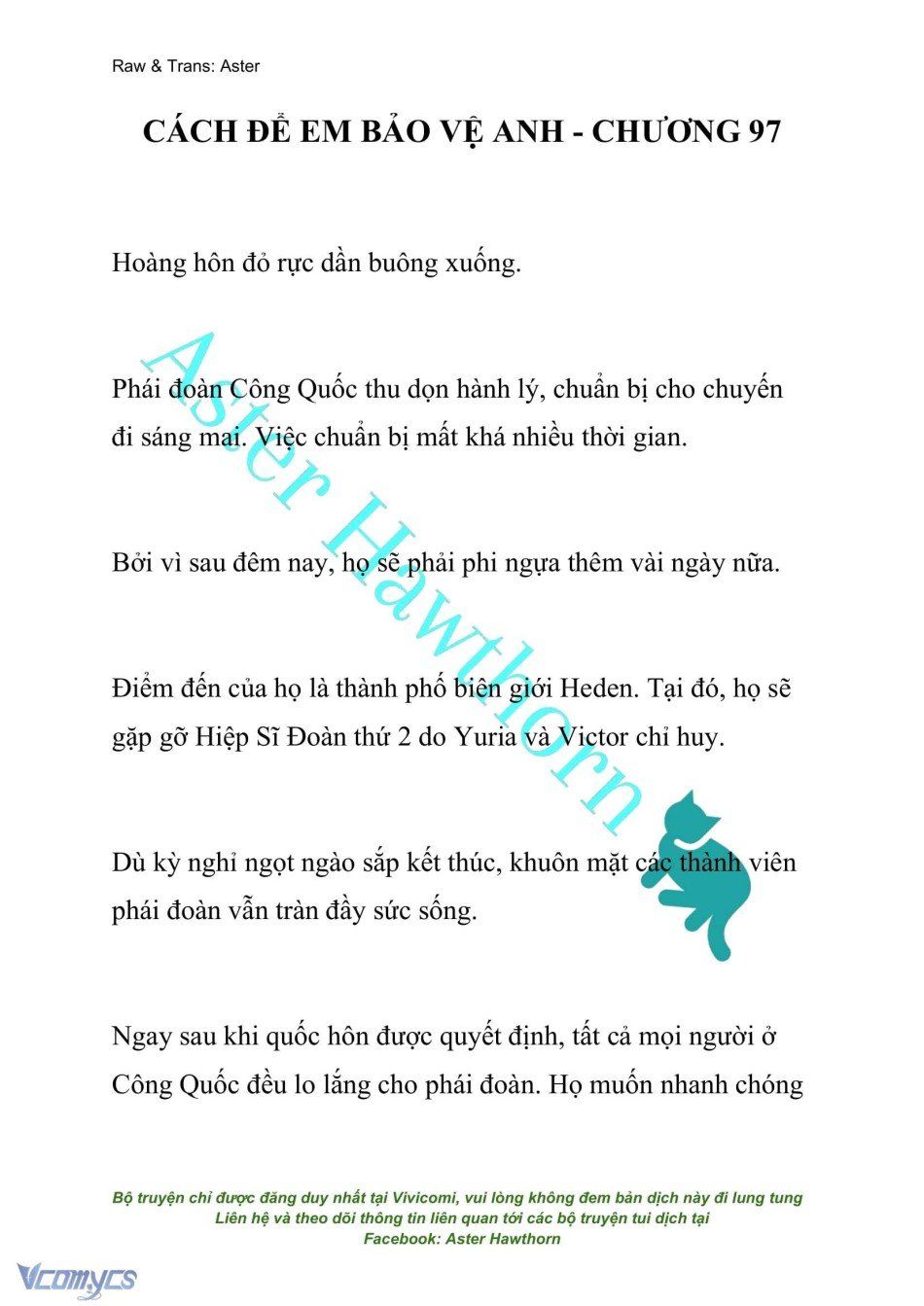 đọc truyện [novel] Cách Để Em Bảo Vệ Anh Chương 97 ảnh 2 tại Truyện Dạ Ký