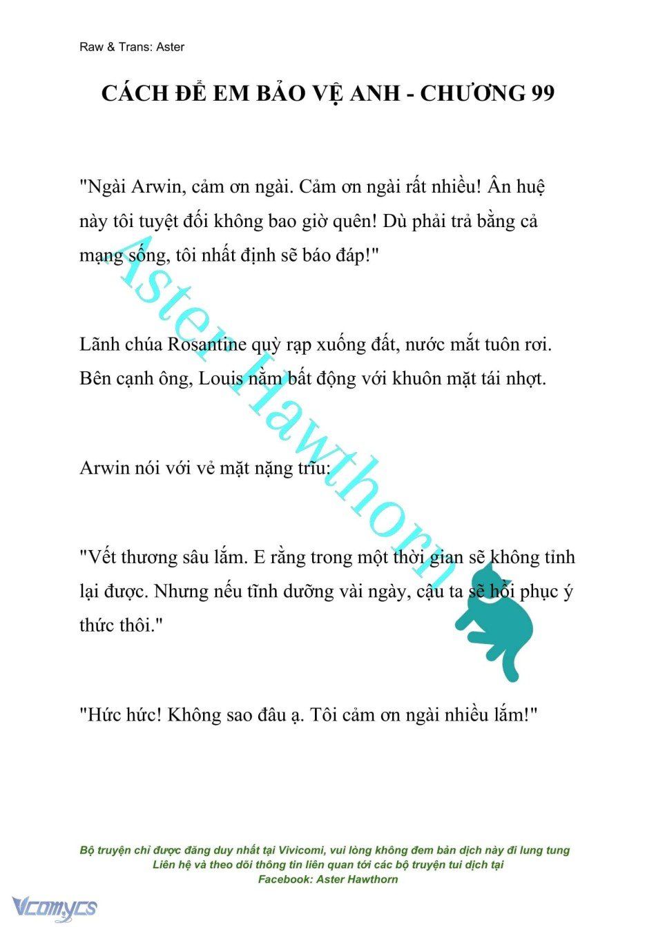 đọc truyện [novel] Cách Để Em Bảo Vệ Anh Chương 99 ảnh 2 tại Thiên Thai Truyện
