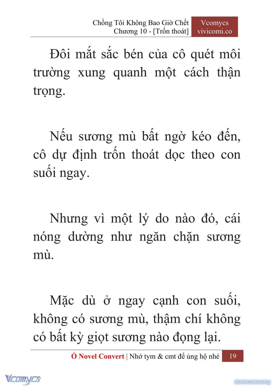 đọc truyện [novel] Chồng Tôi Không Bao Giờ Chết Chương 10 ảnh 22 tại Thiên Thai Truyện