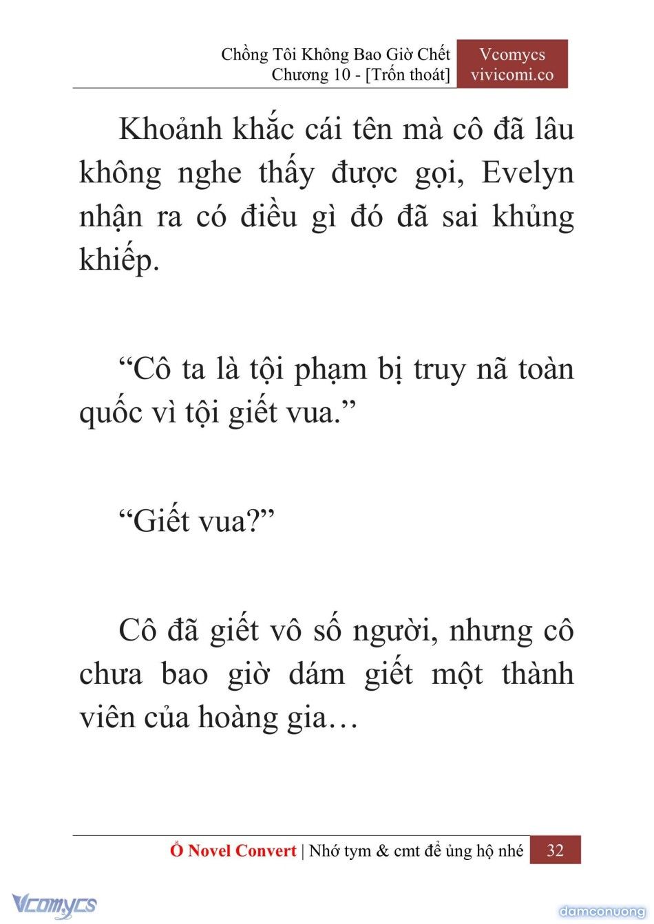 đọc truyện [novel] Chồng Tôi Không Bao Giờ Chết Chương 10 ảnh 35 tại Thiên Thai Truyện