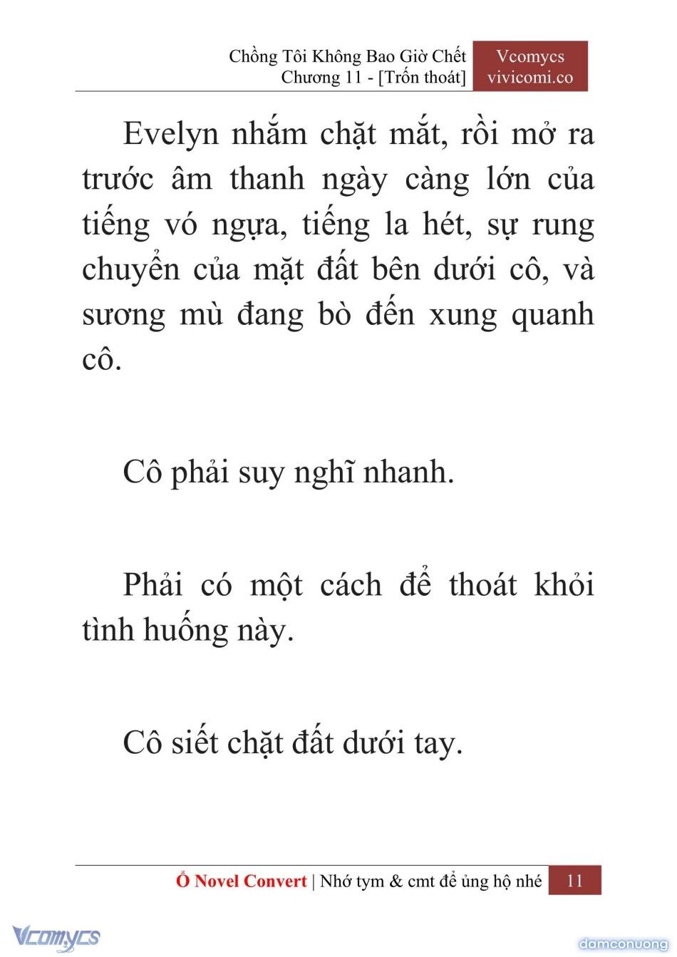 đọc truyện [novel] Chồng Tôi Không Bao Giờ Chết Chương 11 ảnh 14 tại Thiên Thai Truyện