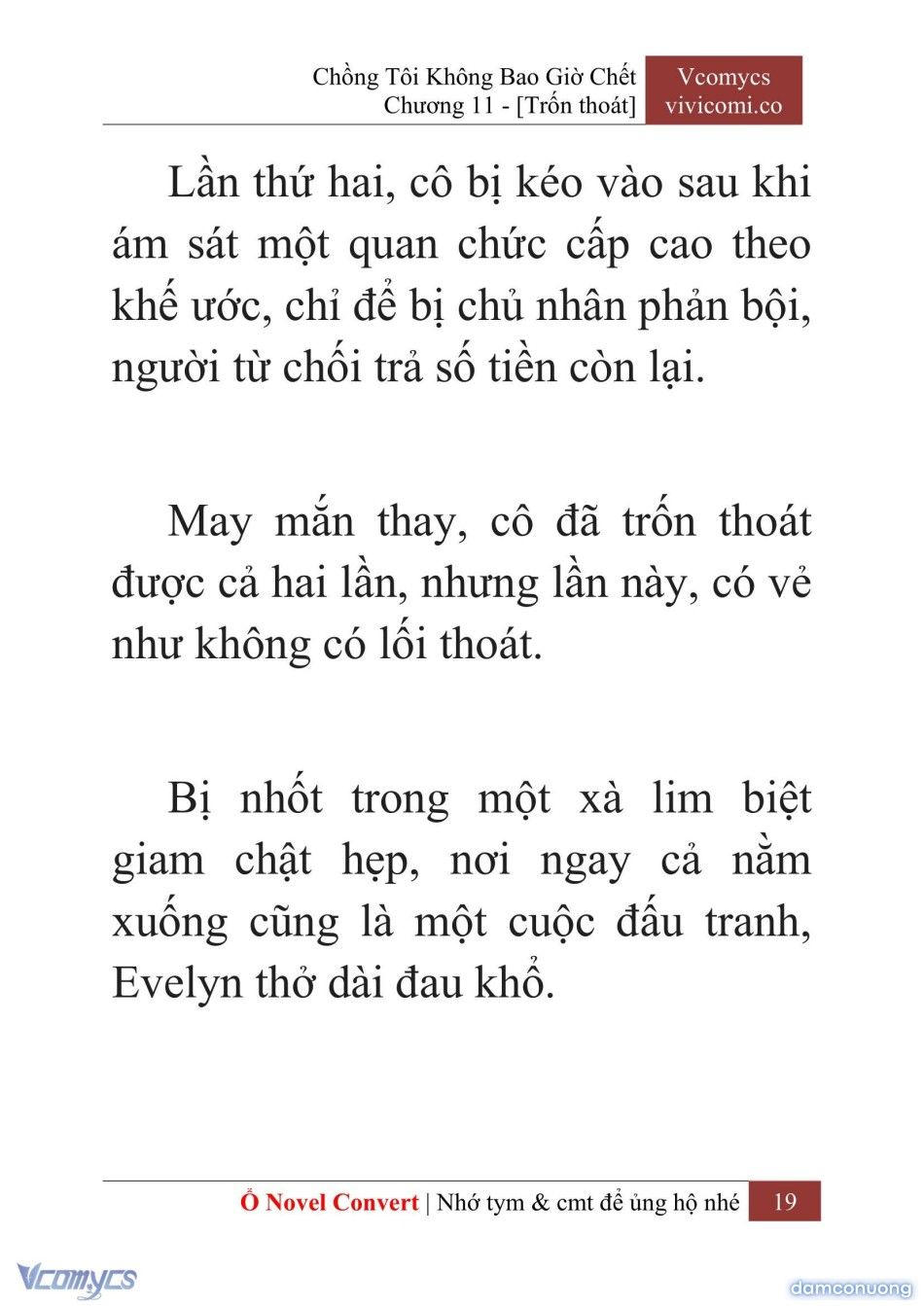 đọc truyện [novel] Chồng Tôi Không Bao Giờ Chết Chương 11 ảnh 22 tại Thiên Thai Truyện