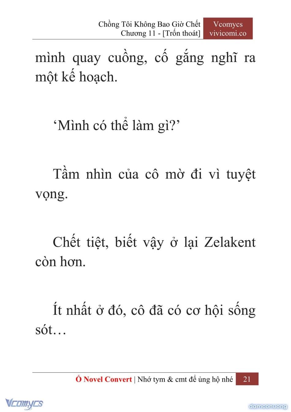 đọc truyện [novel] Chồng Tôi Không Bao Giờ Chết Chương 11 ảnh 24 tại Thiên Thai Truyện
