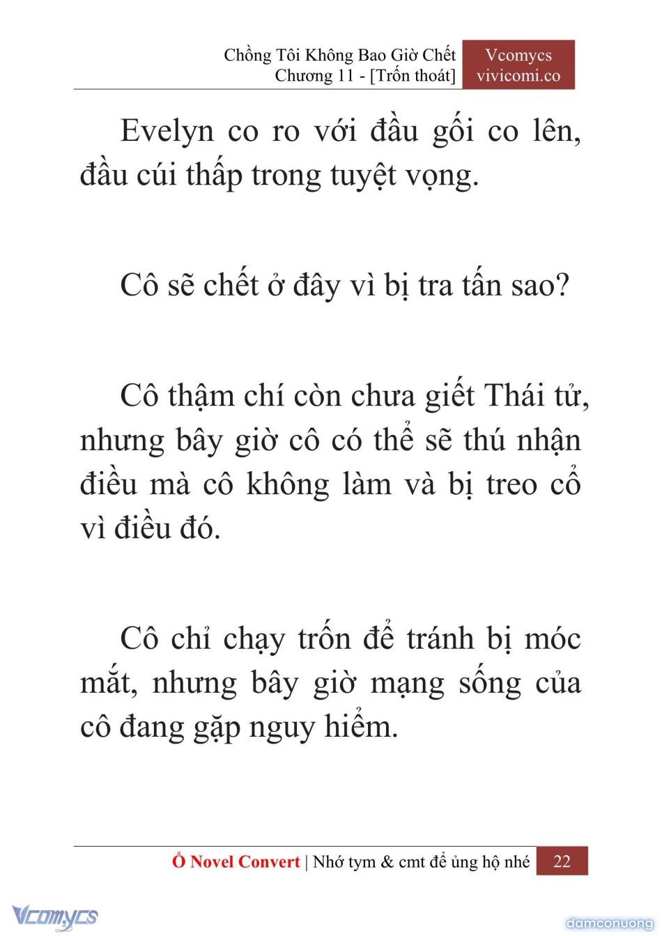 đọc truyện [novel] Chồng Tôi Không Bao Giờ Chết Chương 11 ảnh 25 tại Thiên Thai Truyện